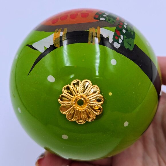 Pier 1 Li Bien Owl Christmas Ornament Decoration 2017 With Box Read - Picture 9 of 10